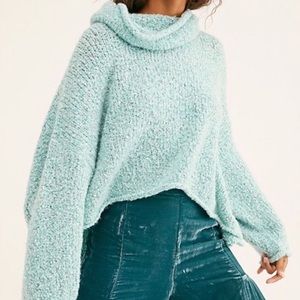 Free People BFF Cowl Neck Sweater NWT